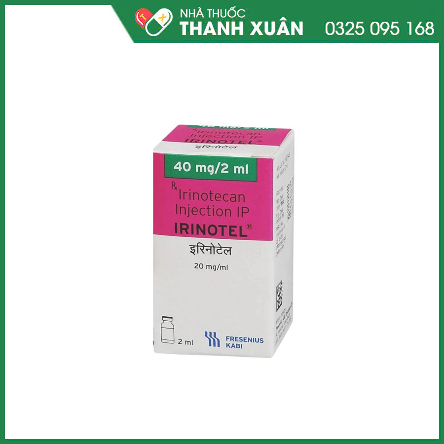 Irinotel 40mg/2ml thuốc điều trị cho bệnh nhân ung thư đại trực tràng tiến triển